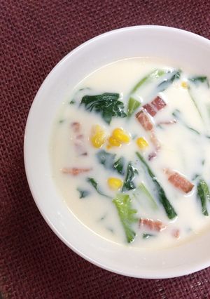 すぐ出来る☆やさしい味わい☆ミルクスープ-レシピのメイン写真