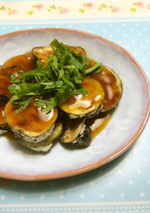 揚げナスのみたらし餡かけ♡-レシピのメイン写真