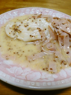 レンジでたらのワイン蒸しマスタードソース-レシピのメイン写真
