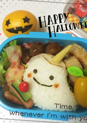ハロウィン弁当-レシピのメイン写真