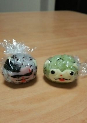 キャラ弁 妖怪ウォッチおにぎり④-レシピのメイン写真