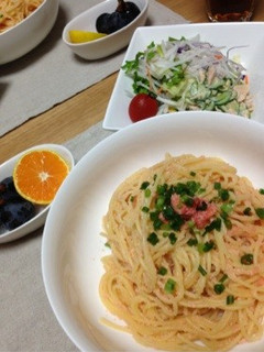 たらこたっぷり和風パスタ-レシピのメイン写真