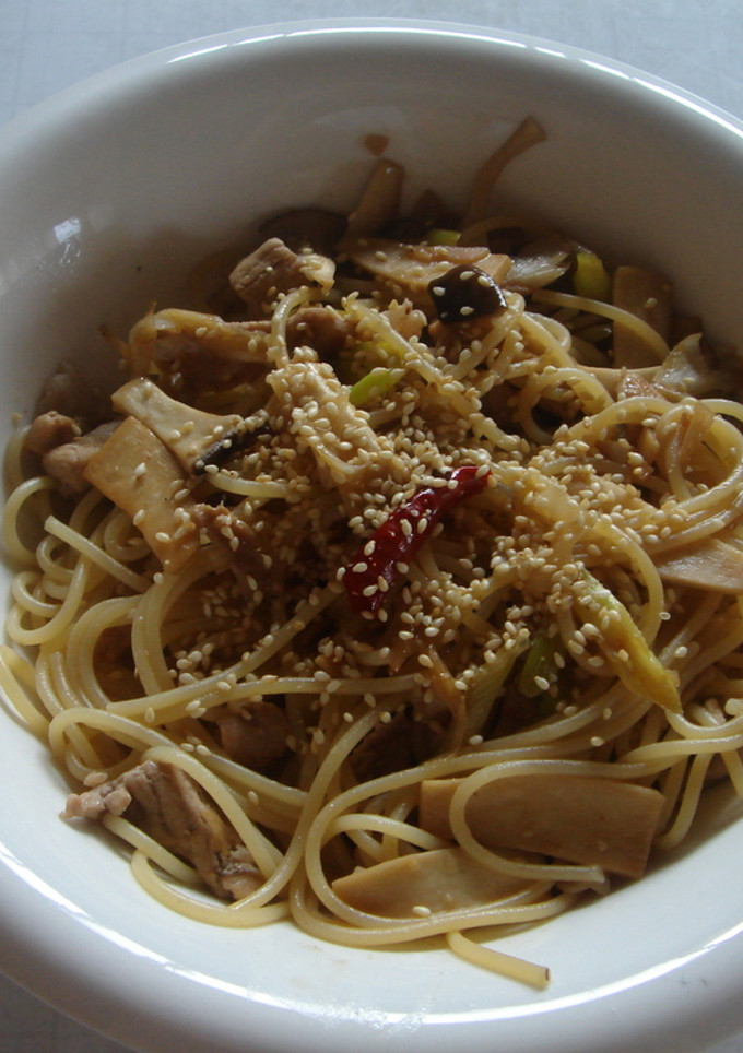 豚肉とエリンギの和風パスタ-レシピのメイン写真