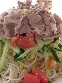 ☆さっぱり豚しゃぶそうめんっ☆-レシピのメイン写真