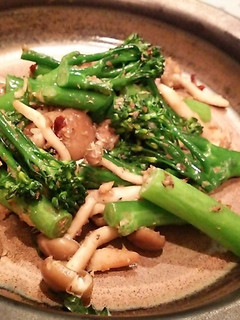 オイルサーディンと青菜の炒め物-レシピのメイン写真