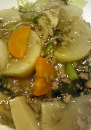 かぶの野菜たっぷりの餡かけごはん-レシピのメイン写真