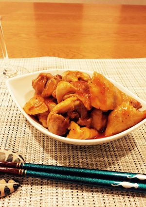 調味料は1:1!鶏肉のケチャップ煮-レシピのメイン写真