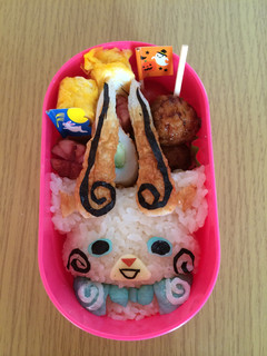 妖怪ウォッチ コマじろう キャラ弁 簡単-レシピのメイン写真