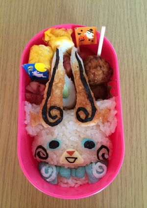 妖怪ウォッチ コマじろう キャラ弁 簡単-レシピのメイン写真