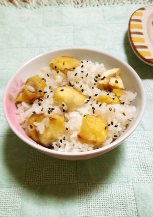 秋＊栗ご飯-レシピのメイン写真