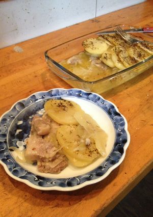 ジャガイモと豚肉のシャンヴァロ風-レシピのメイン写真