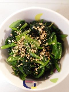 ほうれん草胡麻和え-レシピのメイン写真
