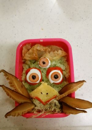 キャラ弁　天魔-レシピのメイン写真