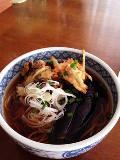 舞茸の天ぷら蕎麦-レシピのメイン写真