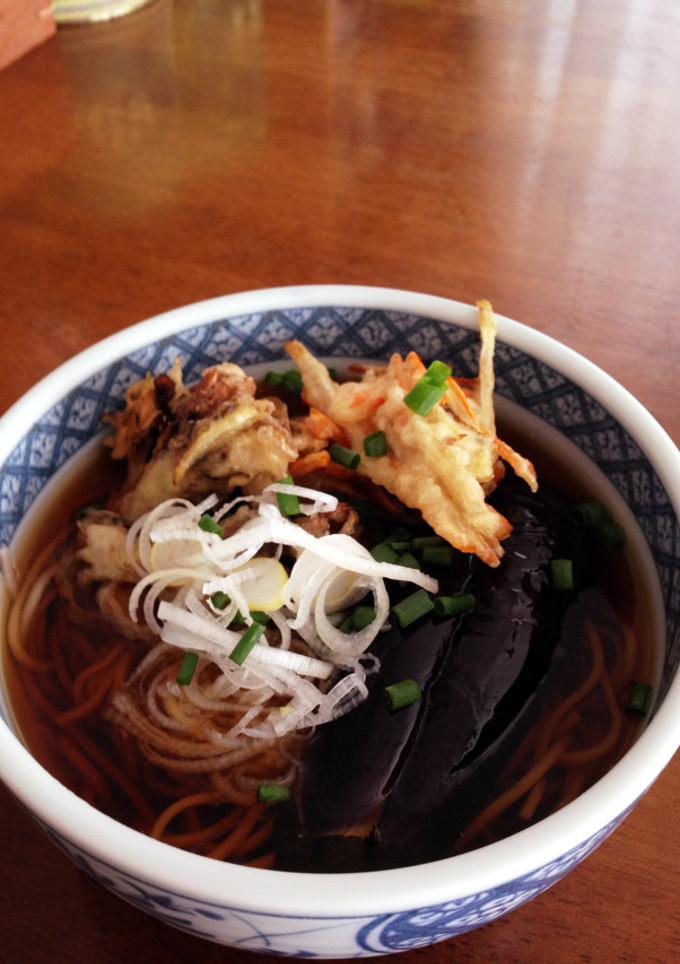 舞茸の天ぷら蕎麦-レシピのメイン写真