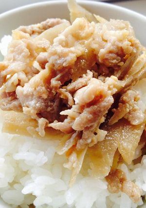 簡単！味噌豚ゴボウ-レシピのメイン写真