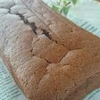 パウンド型☆四角いココアシフォンケーキ★