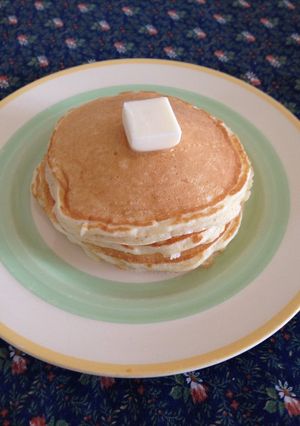 さつまいものふわしゅわパンケーキ-レシピのメイン写真