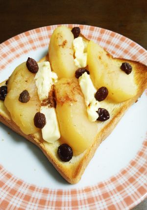 アップルパイ風トースト☆朝食やおやつに☆-レシピのメイン写真