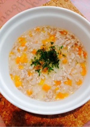 離乳食中期 野菜とひき肉のスープ-レシピのメイン写真