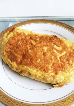 簡単！納豆オムレツ-レシピのメイン写真