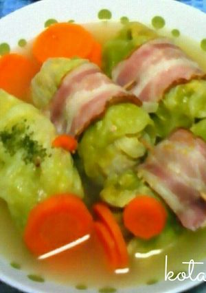 ベーコン巻チーズ❇in❇ロールキャベツ❇-レシピのメイン写真
