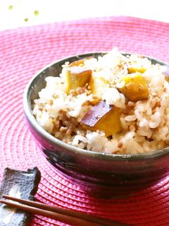 簡単✿ホクホクさつま芋と挽肉の混ぜご飯✿-レシピのメイン写真