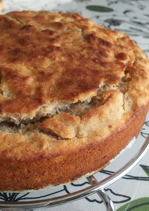 米粉で作るもちもちバナナケーキ-レシピのメイン写真