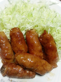 まいたけの肉巻き♡-レシピのメイン写真