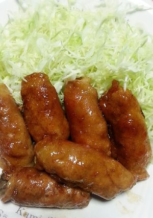 まいたけの肉巻き♡-レシピのメイン写真