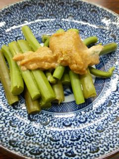 山菜わらびのくるみからし和え-レシピのメイン写真
