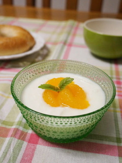 みかん缶で☆蜂蜜ヨーグルト-レシピのメイン写真