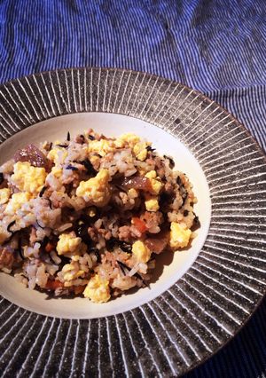 ひじきチャーハン-レシピのメイン写真