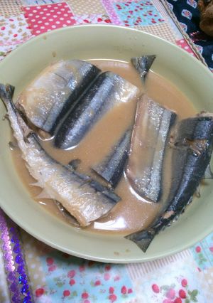 圧力鍋で☆さんま味噌煮-レシピのメイン写真