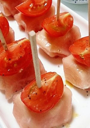 豆腐とクリームチーズの生ハム包み-レシピのメイン写真