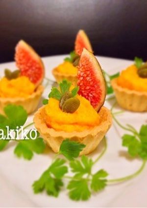 マッシュパンプキン、二種類のチーズ入り-レシピのメイン写真