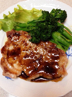 ポークソテー(ガーリックバターソース)-レシピのメイン写真