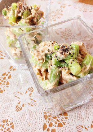 ギシギシ食感がない♡インゲンのツナサラダ-レシピのメイン写真
