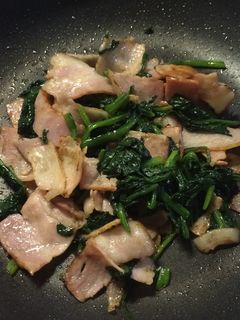 ベーコンとほうれん草のソテー-レシピのメイン写真