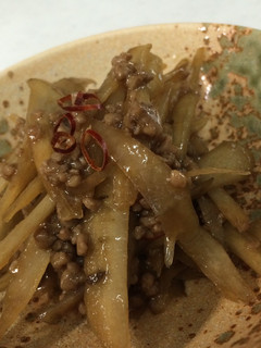 甘辛☆ご飯もりもりひき肉牛蒡炒め-レシピのメイン写真