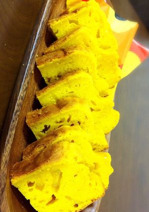 簡単パンプキンケーキ✳︎ハロウィンにも-レシピのメイン写真
