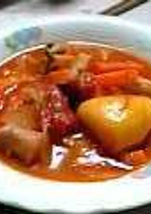 野菜たっぷり簡単トマトスープ-レシピのメイン写真
