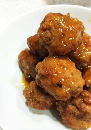 わが家の肉団子-レシピのメイン写真