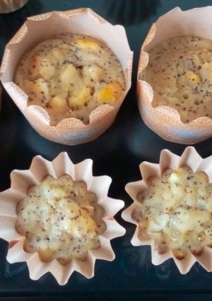 フルーツ紅茶のヘルシーケーキ-レシピのメイン写真