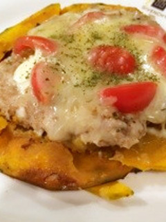 かぼちゃとひき肉のチーズ蒸し-レシピのメイン写真