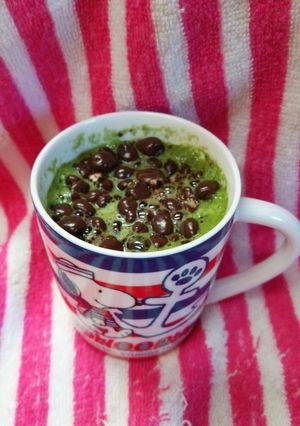 抹茶に～チョコパフ乗っけるだけ～^o^-レシピのメイン写真
