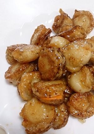 美味い！ご飯のお供にホタテの甘辛炒め-レシピのメイン写真
