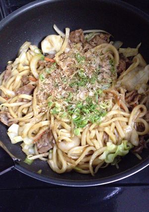 焼きうどん-レシピのメイン写真