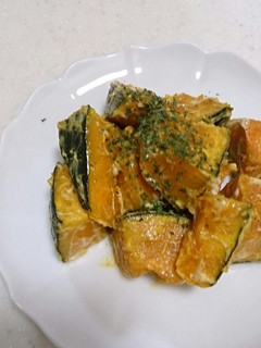 簡単!カレー風味のカボチャサラダ-レシピのメイン写真