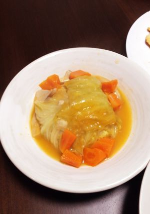 隠し味噌♪豆腐でふんわり♪ロールキャベツ-レシピのメイン写真